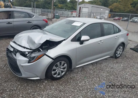 2021 Toyota Corolla Le z USA, uszkodzony, nr VIN 5YFEPMAE8MP159718